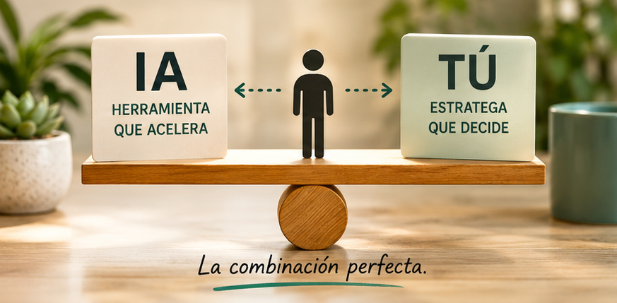 La combinación perfecta entre tú y la IA